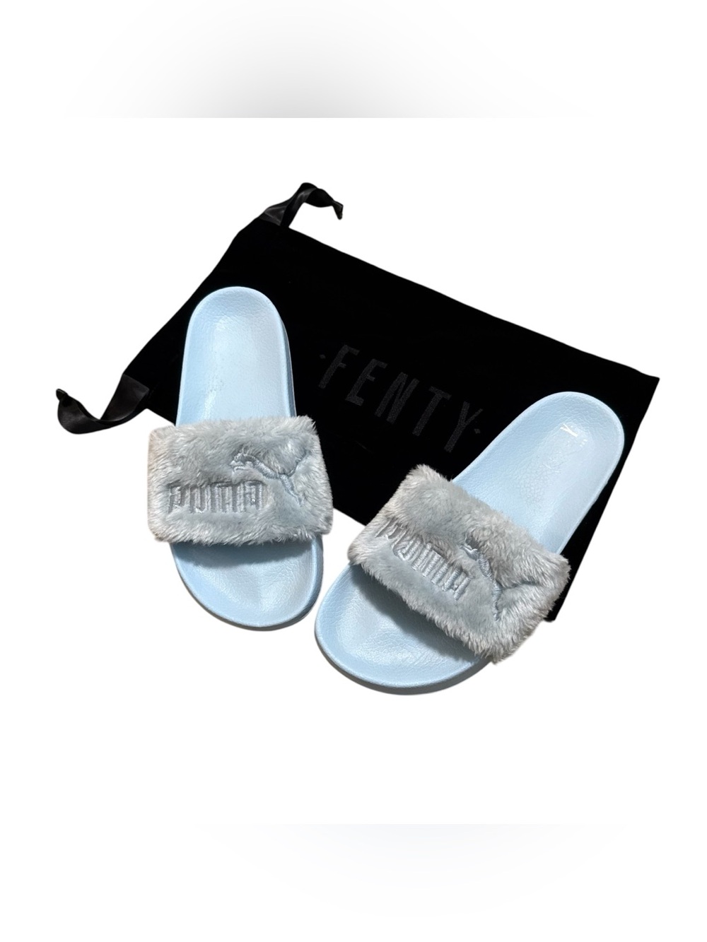 Puma Fenty furry slides